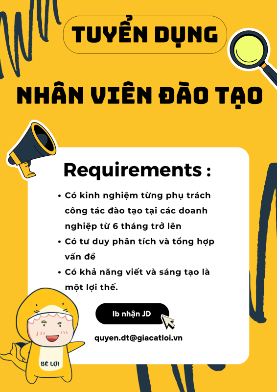 tuyển dụng
mô tả công việc