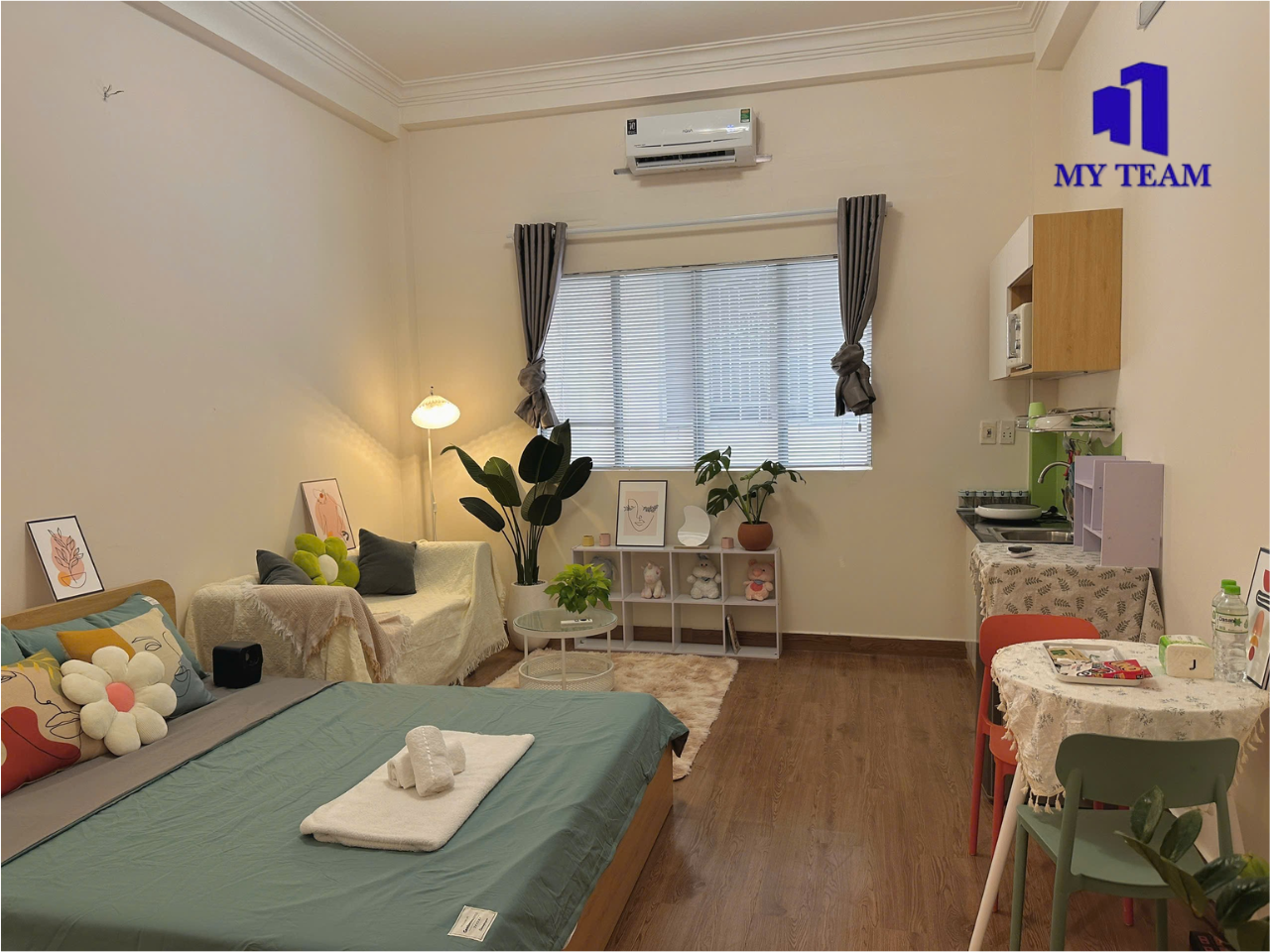 Phòng trọ cửa sổ full nội thất Phòng trọ cửa sổ full nội thất